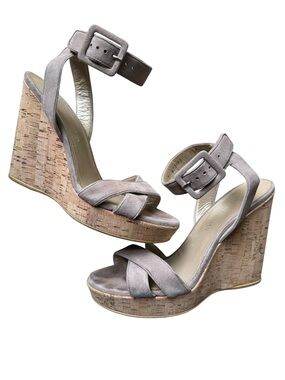 Stuart Weitzman Ava Ankle 75 Block Heel Sandals